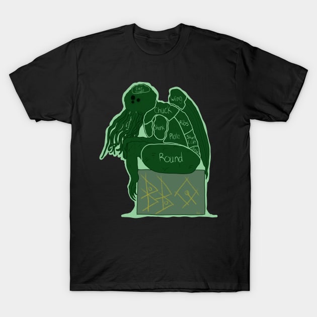 Eldritch Cuts T-Shirt by Cave Dweller Collective